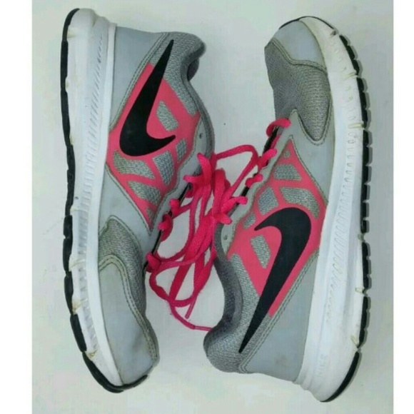 Nike Downshift 685167-007 Gray Pink Sneakers - Picture 5 of 8